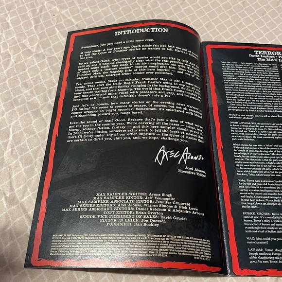 Max Sampler 2007 comic book - Picture 4 of 12